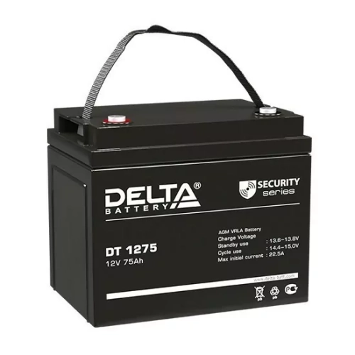 Аккумуляторные батареи Delta DT 1275