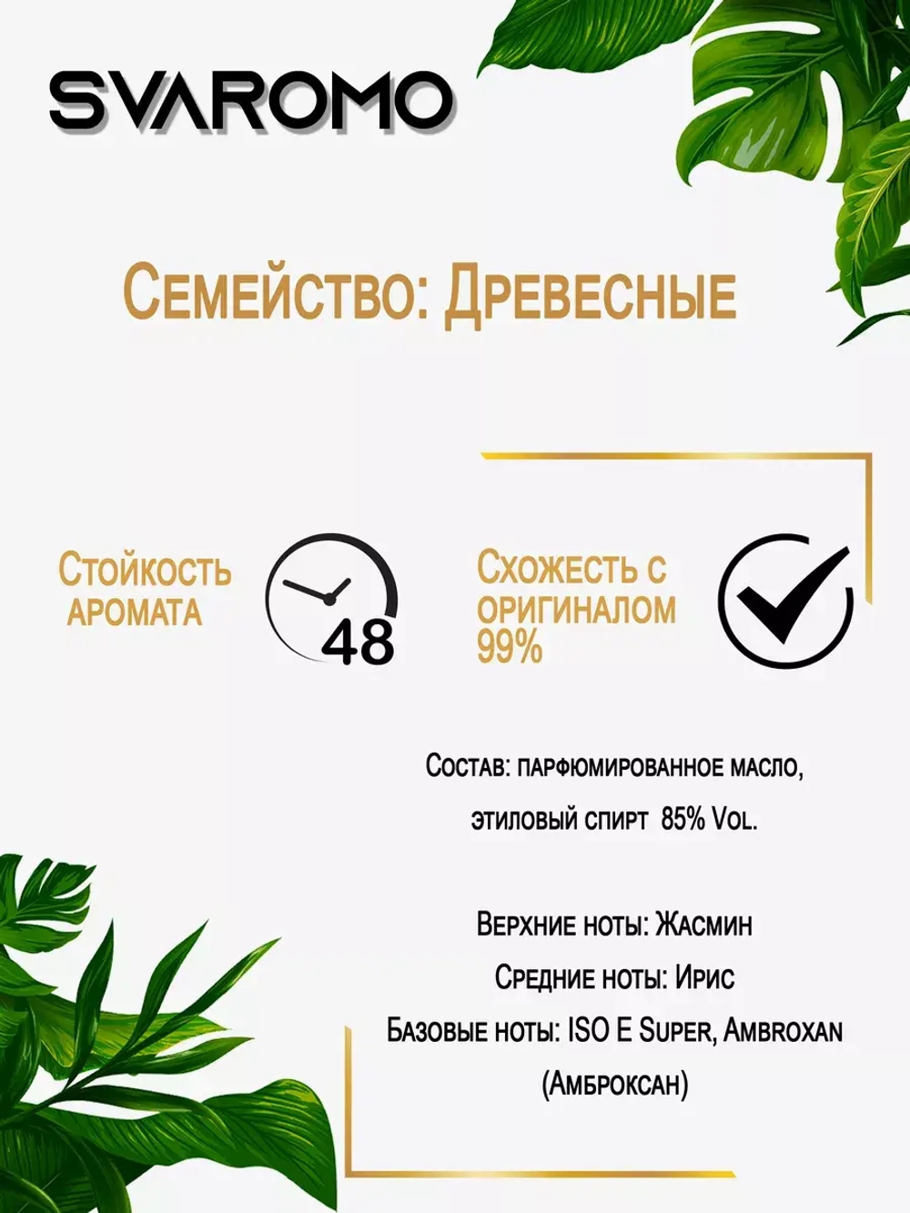 Духи по мотивам Молекула 02 Эсцентрик