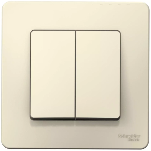 ВЫКЛ.2-кл.С/У, 10А 250B,МОЛОЧНЫЙ BLNVS010502