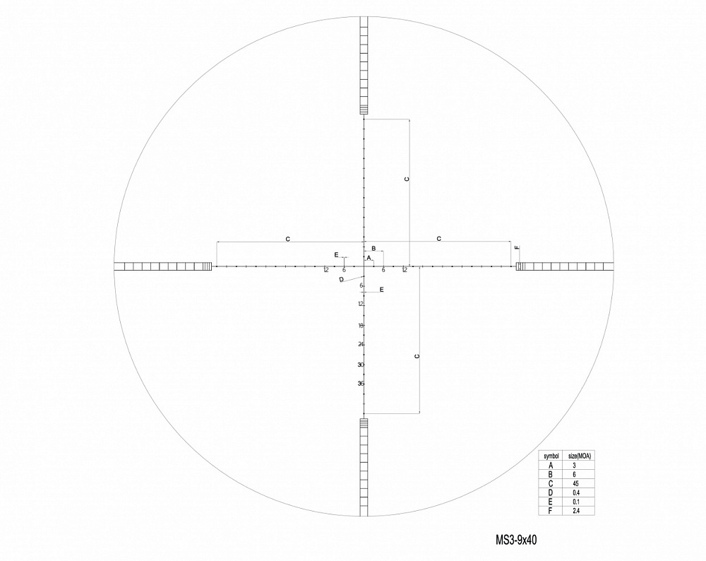 Оптический прицел DISCOVERY MS 3-9X40AC