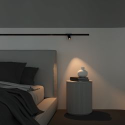 Трековый магнитный светодиодный светильник Maytoni Radity   TR103-1-12W3K-M-B