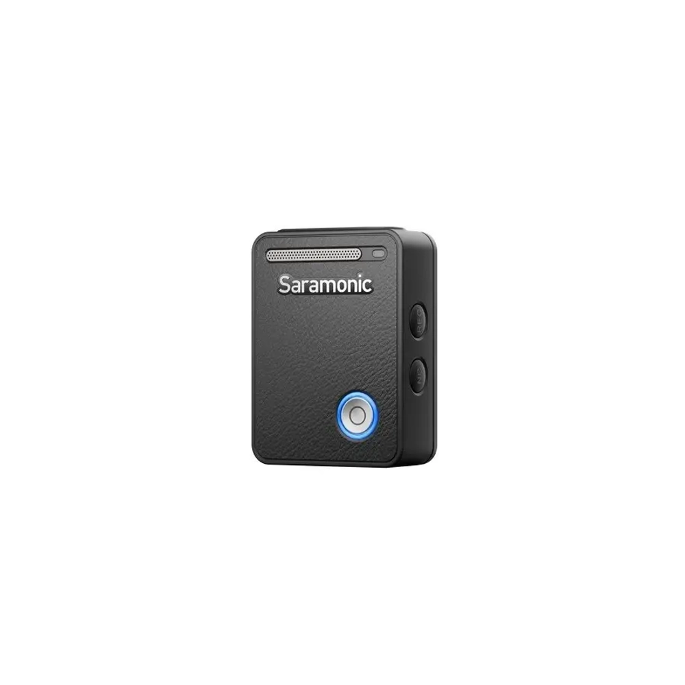 Радиосистема Saramonic Ultra 03 (TX+TX+RX) 2,4Гц приемник + 2 передатчика в зарядном кейсе + 2 петличных микрофона, 3,5мм/USB-C/Lightning, микрофон петличка для блогера, стрима, интервью, цвет черный