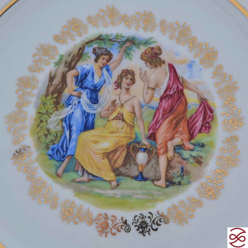 Набор тарелок Repast Мадонна перламутр Мария-тереза 27 см (6 шт)