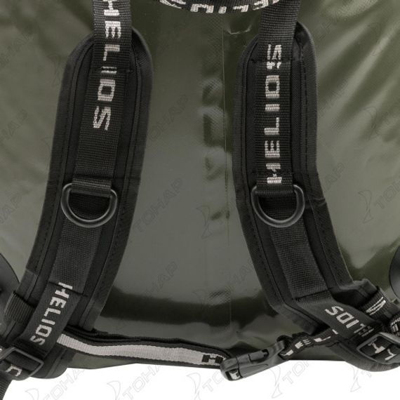 Герморюкзак 60 л (ПВХ, хаки/черный) (HS-GR-60-HB) Helios