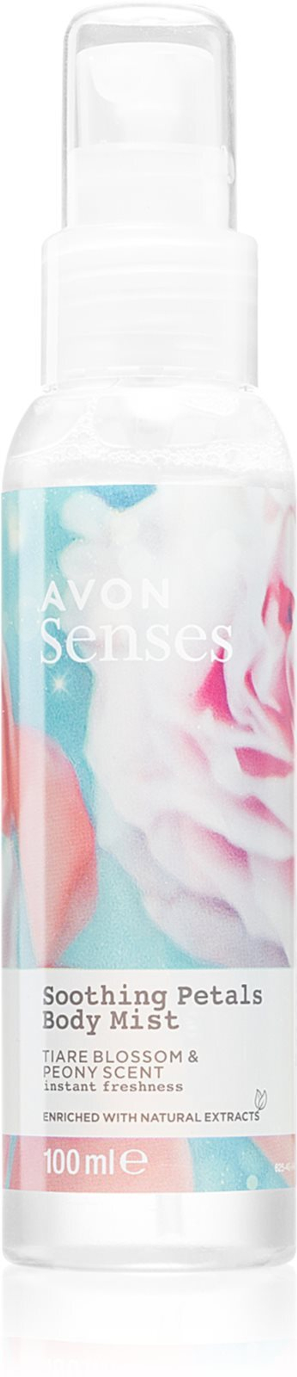 Avon Senses Soothing Petals - освежающий спрей для тела /   100  ml  / GTIN 2800016322091