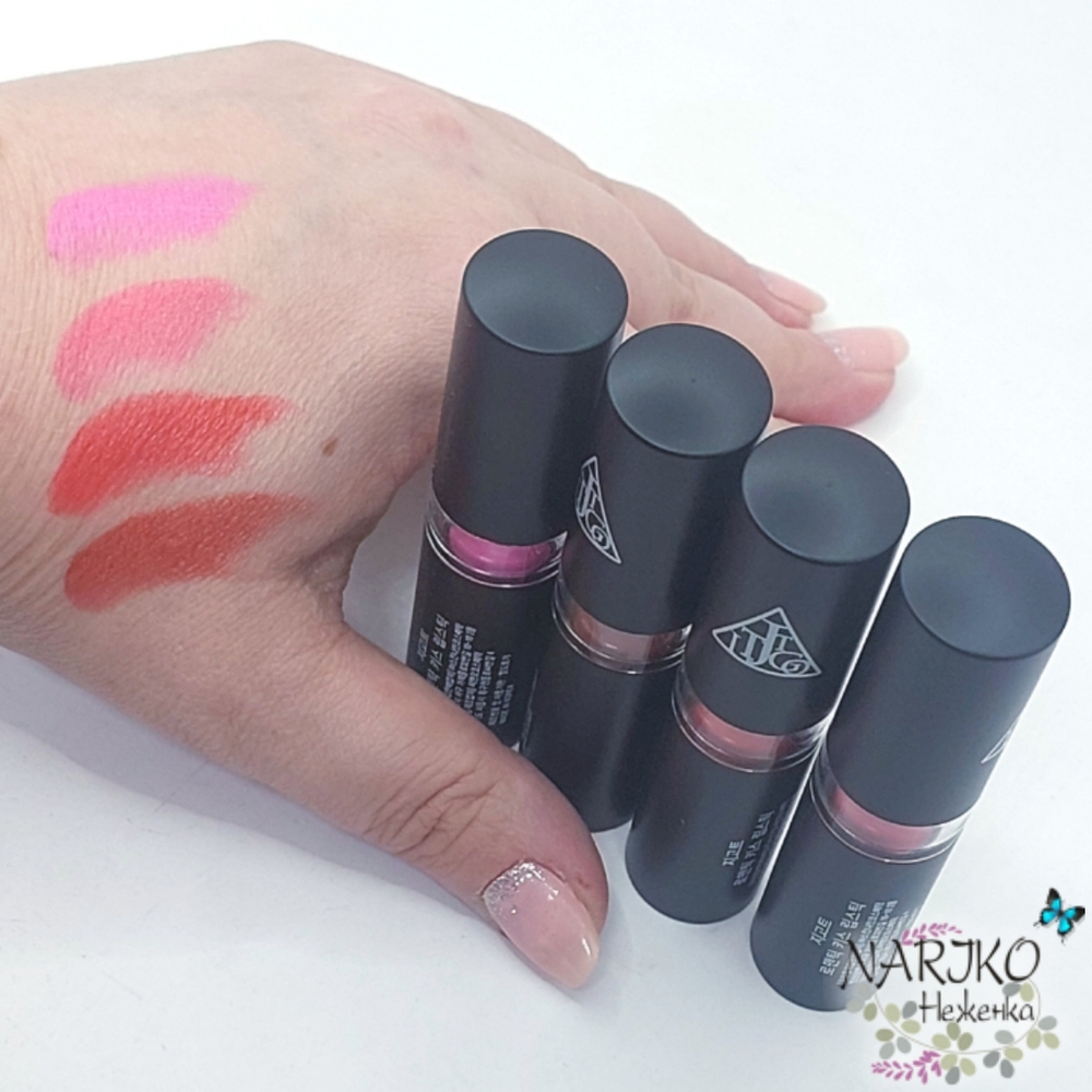 Кремовая помада для губ JIGOTT Romantic Kiss Lipstick №06 Lovely Pink, 3,5 гр.