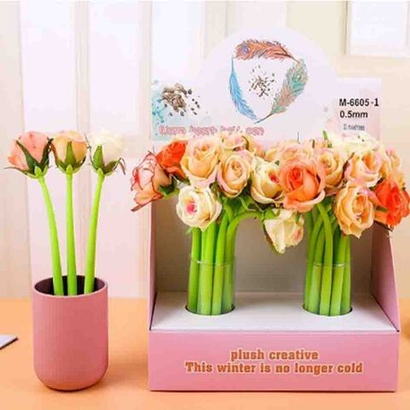 Ручка с цветком