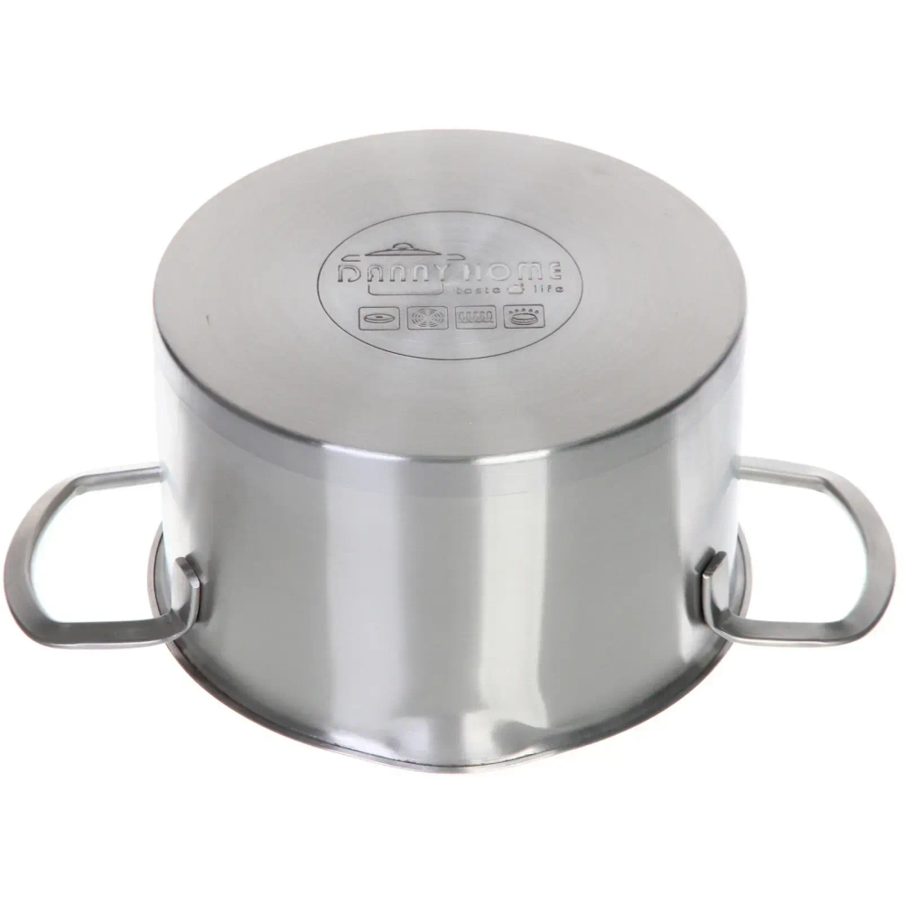 Кастрюля из нержавеющей стали STELLA 2,6л, индукция, DH11-18