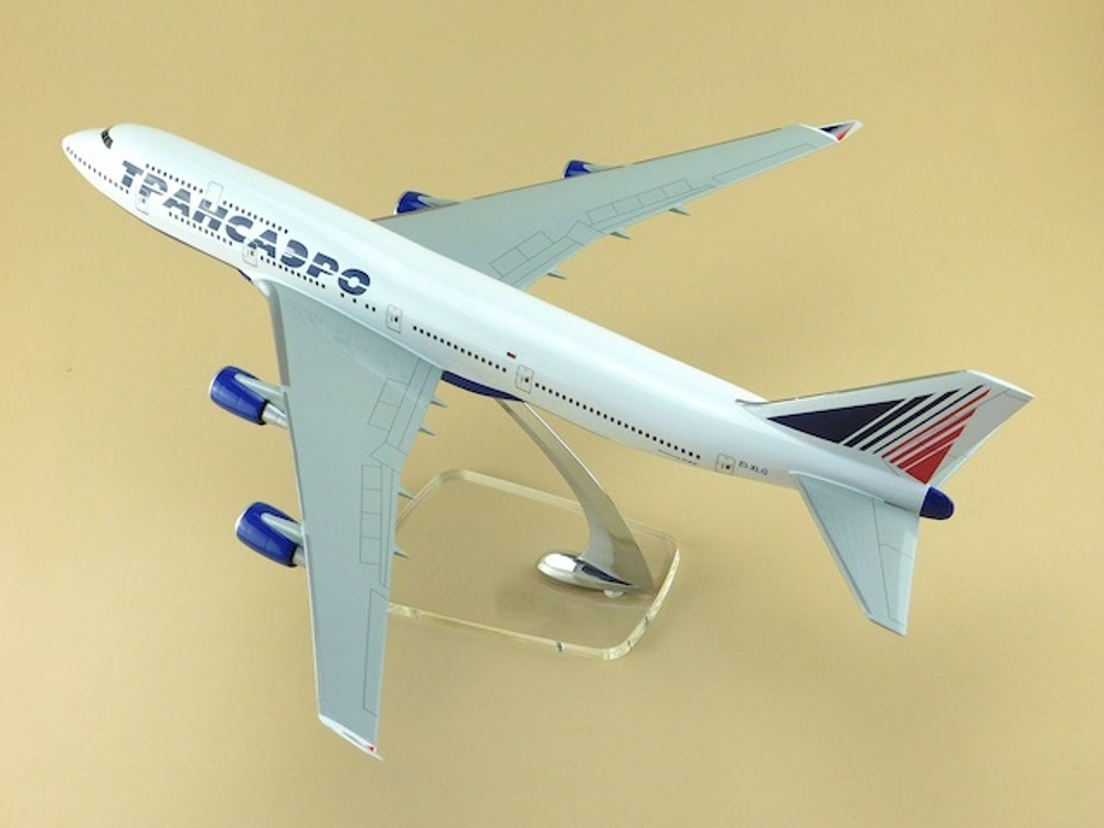 Модель самолета Boeing 747-400 (М1:144, Transaero)