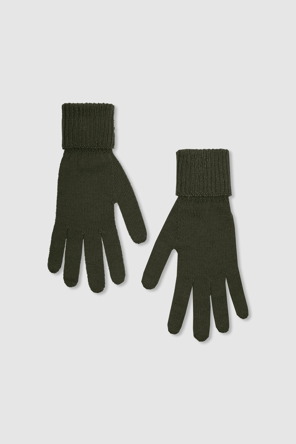 Перчатки с отворотом