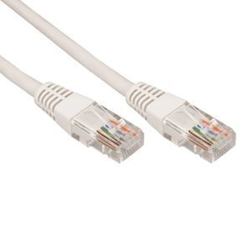 REXANT Патч-корд U/UTP, категория 5e, RJ45-RJ45, неэкранированный, PVC серый, 3 м