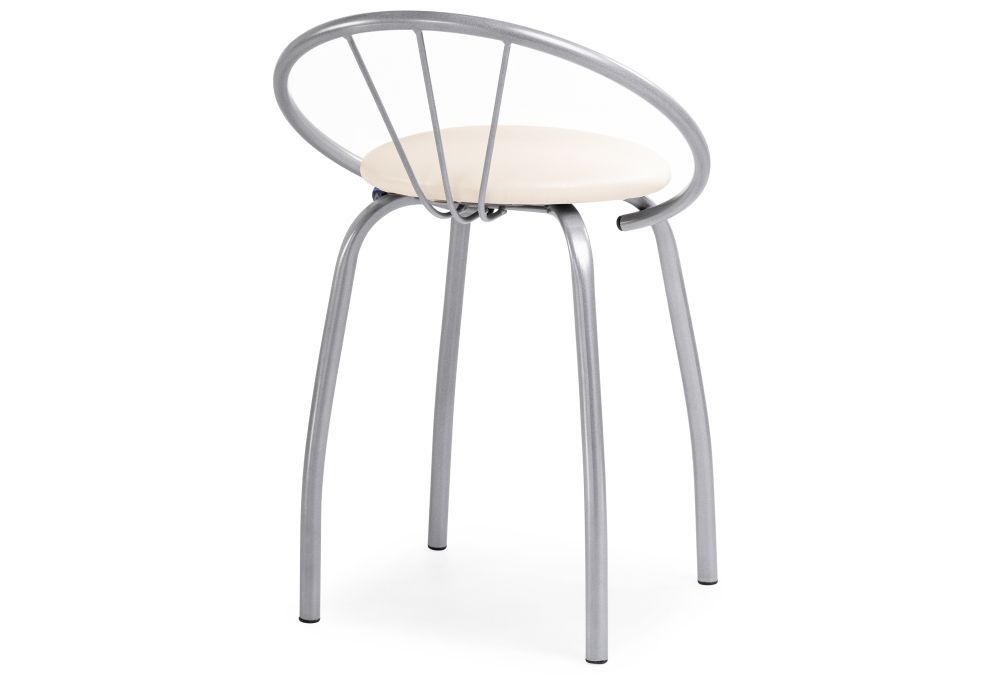 Стул на металлокаркасе Tankard ваниль крап / светлый мусс