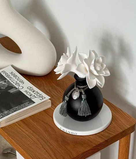 Lotus Glace, ароматический диффузор с необычными палочками, Chando