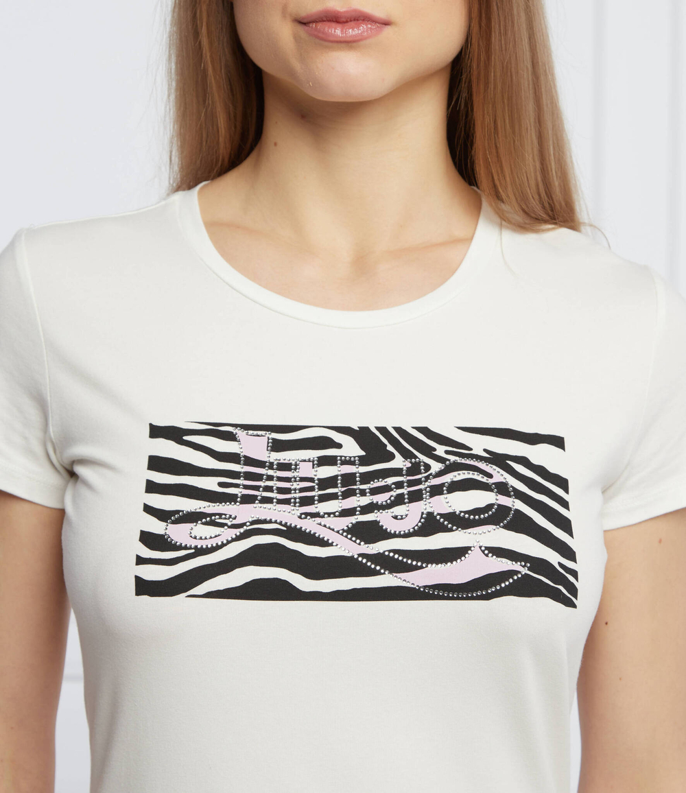 футболка Liu Jo Sport - кремовый (TA2088 J5003)