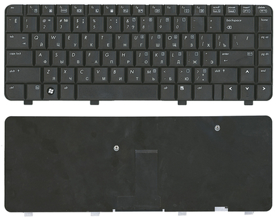 Клавиатура для ноутбука HP 530 черная