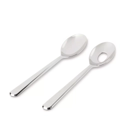 Alessi - Набор ложек для салата Amici. / артикул   BG02/14  / GTIN 8003299423149