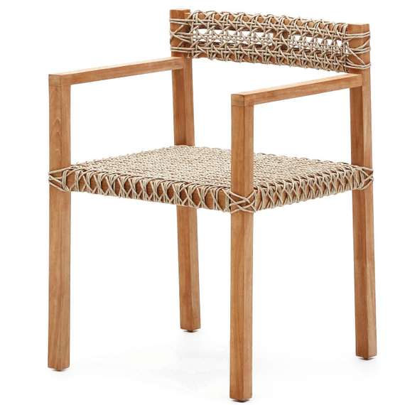 Giverola Стул из массива тикового дерева