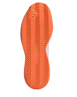 Теннисные кроссовки Adidas Courtflash Speed 2 - cloud white/core black/lucid orange