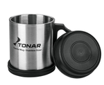 Термокружка 300ML с пл. крышкой и подставкой (T.TK-004-300)