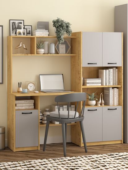 дуб бунратти / вулканический серый