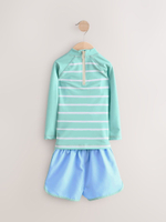 Костюм плавательный раздельный для мальчика Next E22-299, Голубой, Мятный