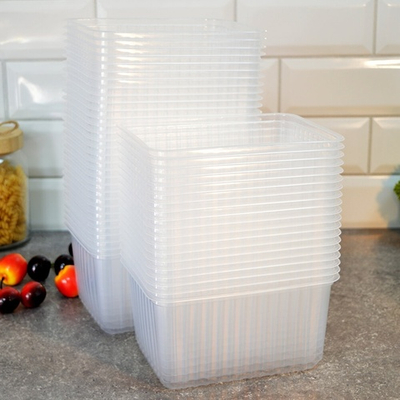 Контейнер 1500мл для заморозки БЕЗ КРЫШКИ 179*132*89мм (50шт) (крышка 51548)