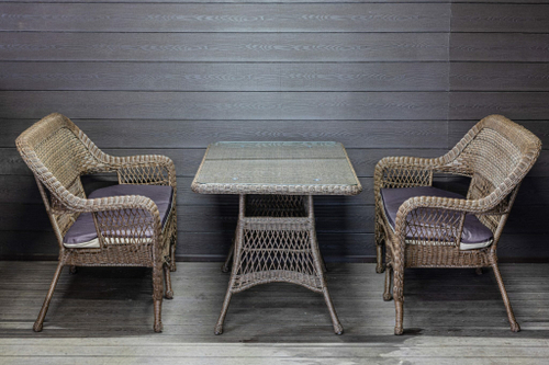 Комплект мебели из искусственного ротанга Мэдисон (Medison ) Сompany Set Brown с подушками на сидение