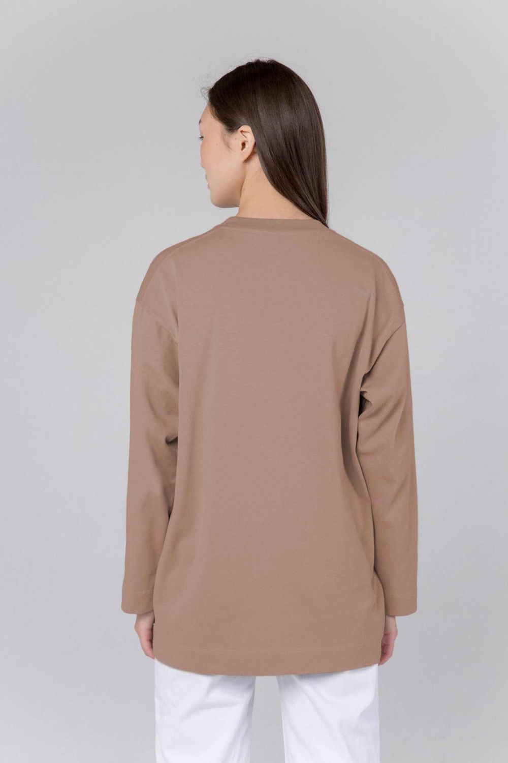 Лонслив Toccotwo Женский Ореховый