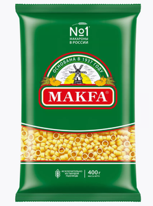 МАКАРОНЫ МАКФА КОЛЬЦА 400ГР