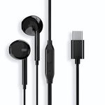 Гарнитура Mietubl MTB-LC02, вкладыши, разъем Type-C, кабель 1.2 м Black