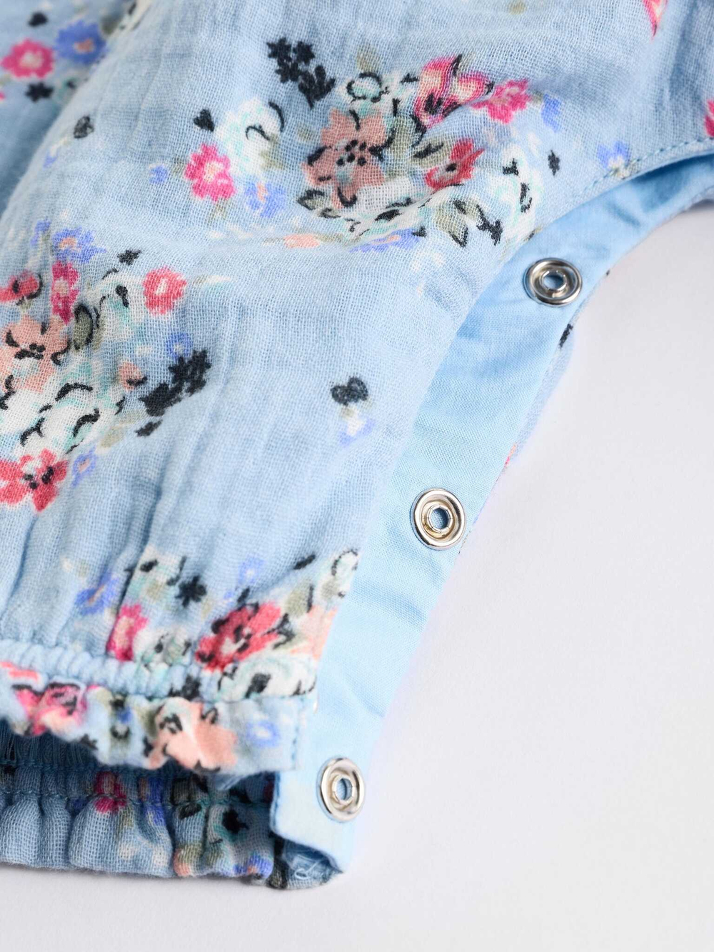 Боди с длинным рукавом и комбинезон в комлекте для малышей Next B59-145, Белый, Голубой