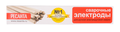Электрод для сварки Ресанта МР-3 Ф2,5 Пачка 1 кг