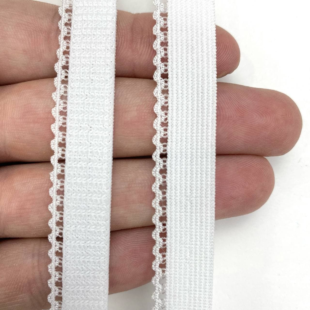 Отделочная резинка становая белая 13 мм