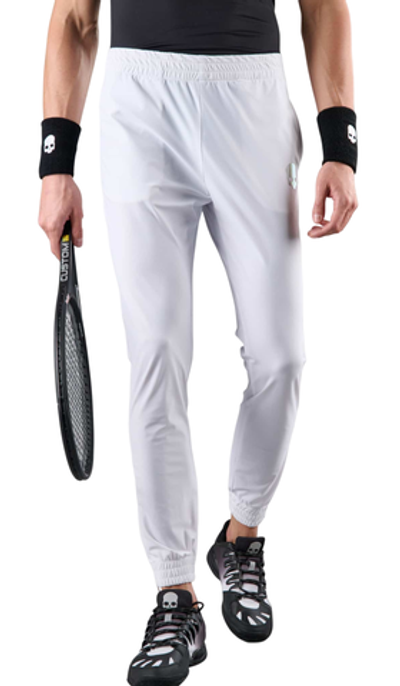 Теннисные брюки Hydrogen Tech Pants Skull Man - White