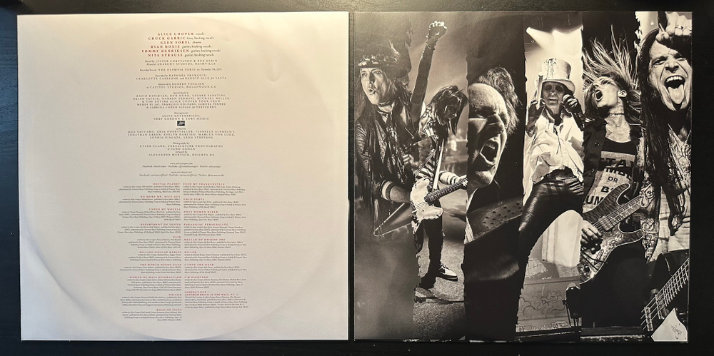 Alice Cooper - A Paranormal Evening With Alice Cooper At The Olympia Paris 2LP (Германия 2018г.)