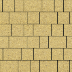 Тротуарная плитка УРИКО, комплект из 3 видов плит, Стандарт Желтый