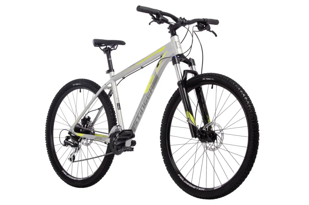 Велосипед 27.5" STINGER  GRAPHITE EVO р.16" алюминий, серый