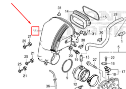 17371-ZVT-000 CASE, MUFFLER
