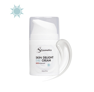ДНЕВНОЙ ОМОЛАЖИВАЮЩИЙ КРЕМ ДЛЯ ЛИЦА SKIN DELIGHT DAY CREAM. STOP ИНЪЕКЦИЯ