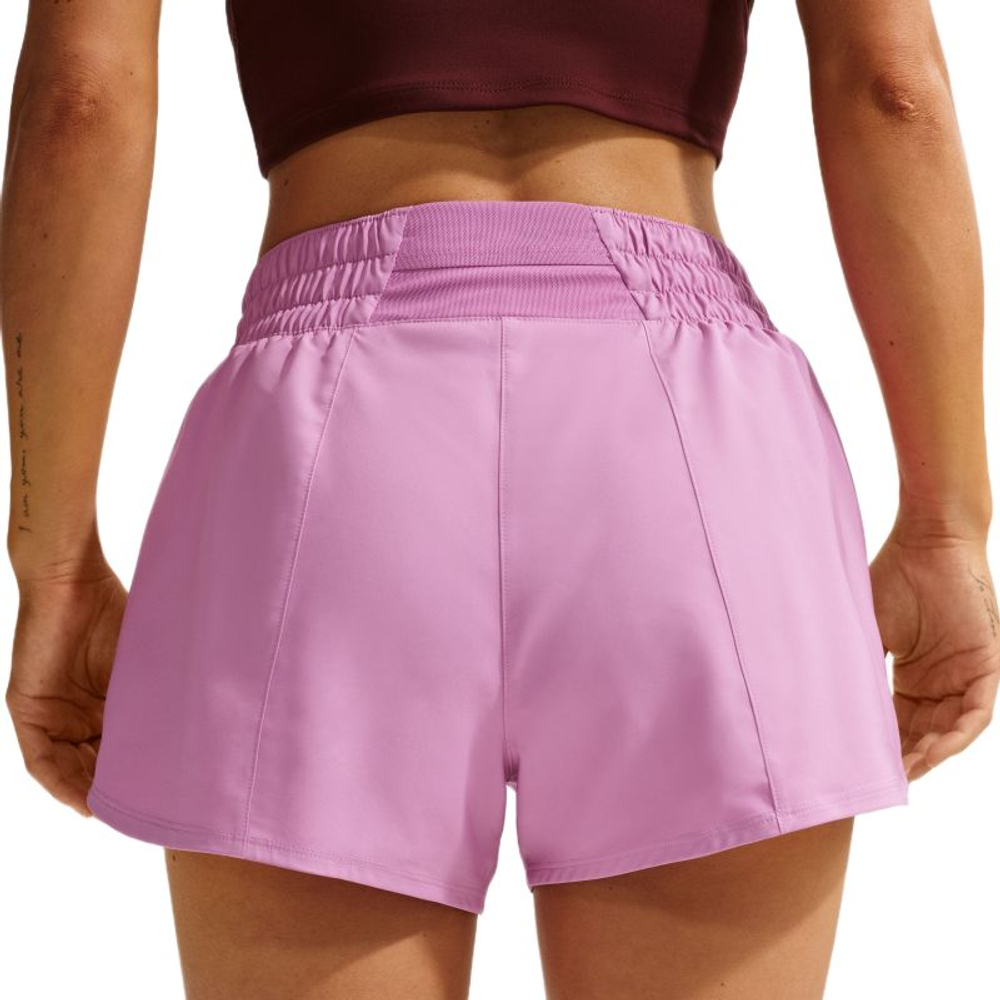 Женские Шорты теннисные Nike Dri-Fit One 3in - light magenta/white