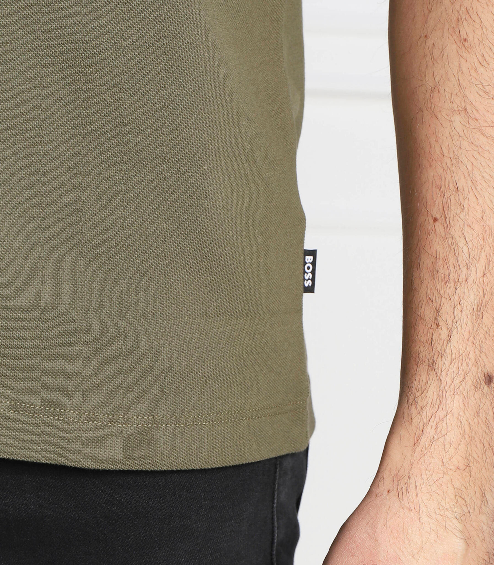 поло parlay BOSS BLACK - оливковый(50476802)