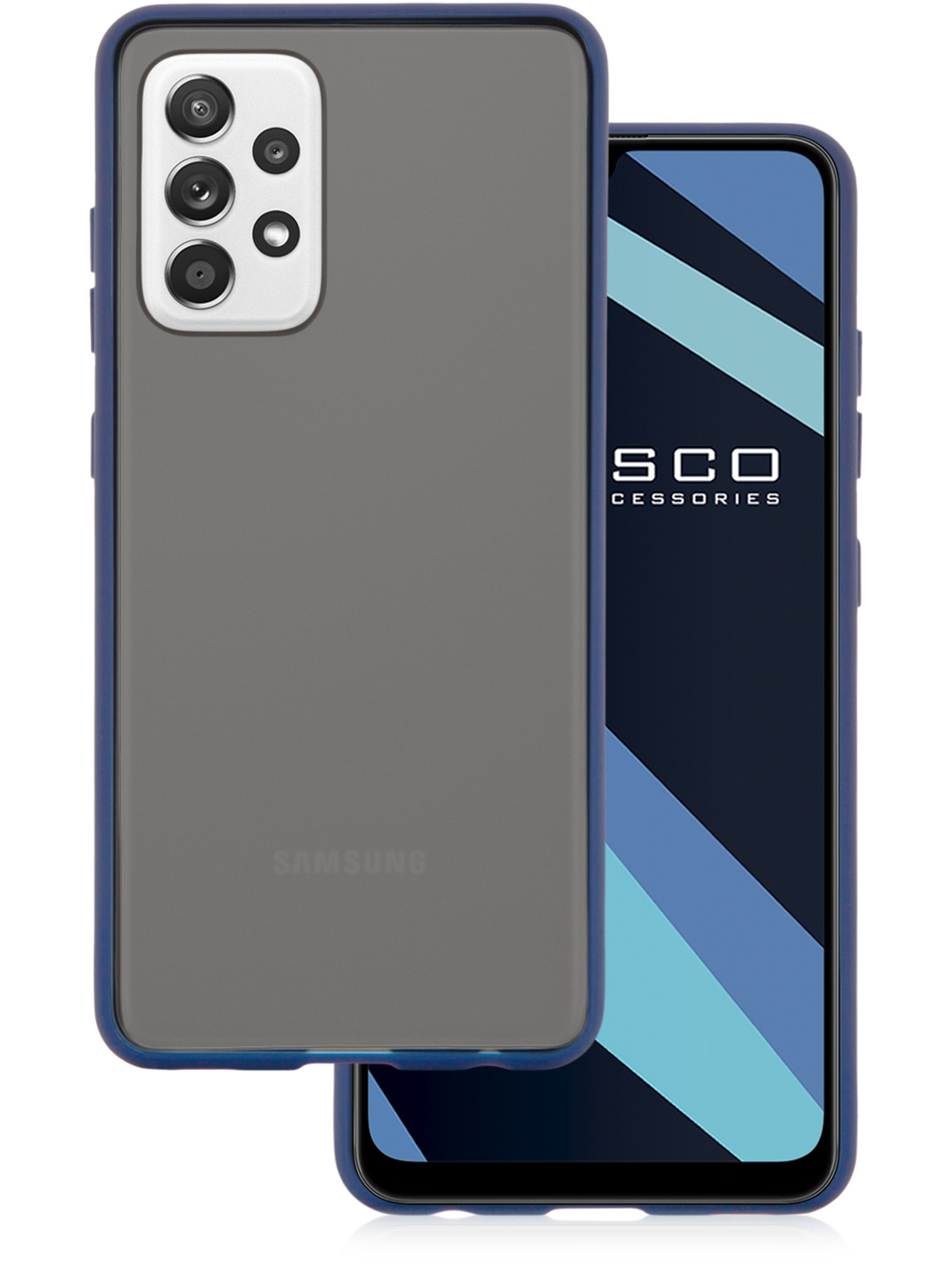 Чехол ROSCO для Samsung Galaxy A52 оптом (арт. SS-A52-ST-TPU-BLUE)