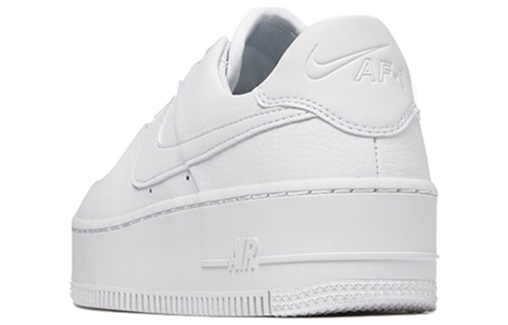 Кроссовки Nike Air Force 1 Sage Triple White (W) (Женская размерная сетка)
