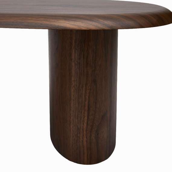 Кофейный стол Tatlin 105х26 см, шпон ореха