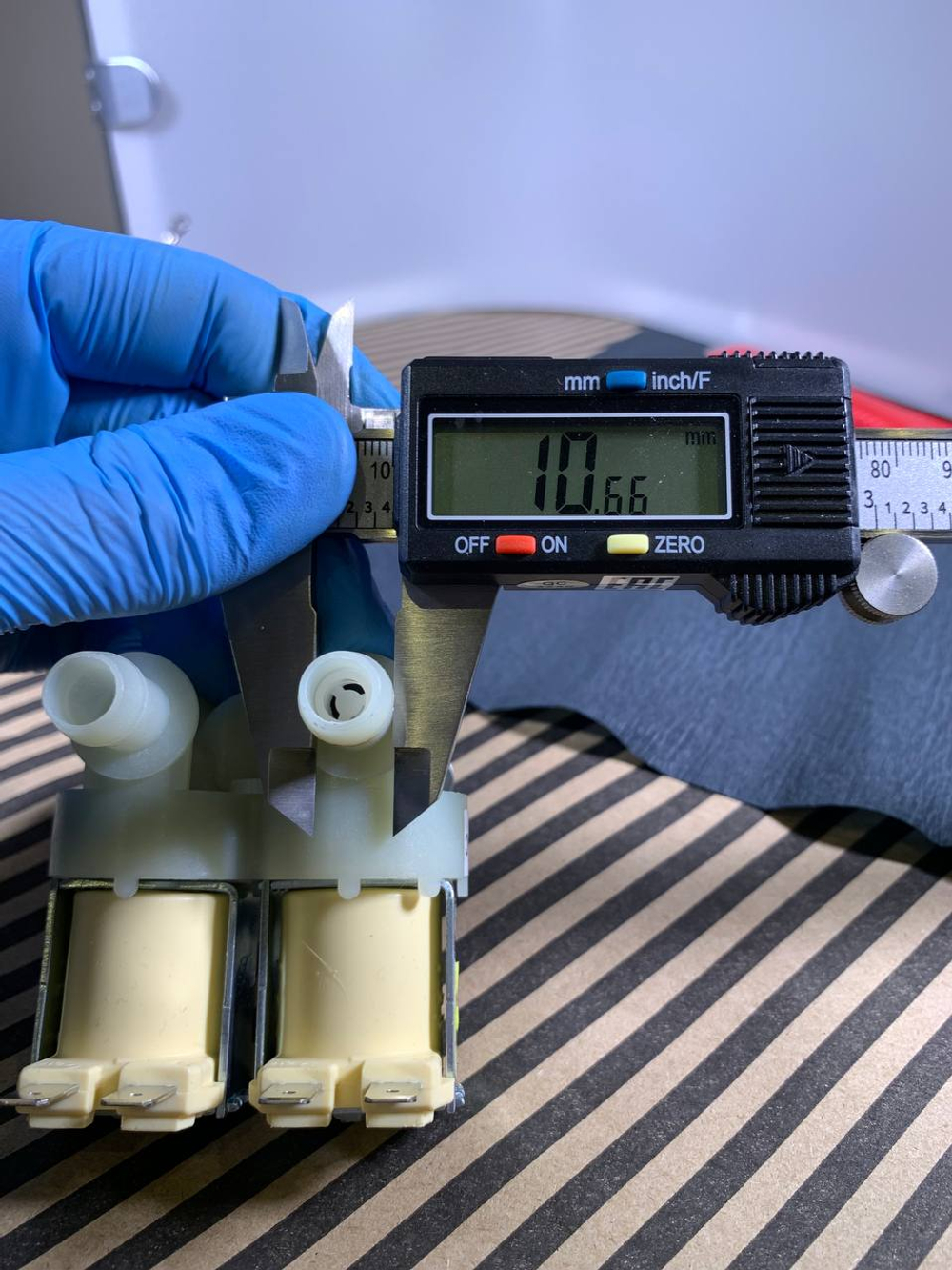 Клапан электромагнитный заливной 2Wx180 универсальный