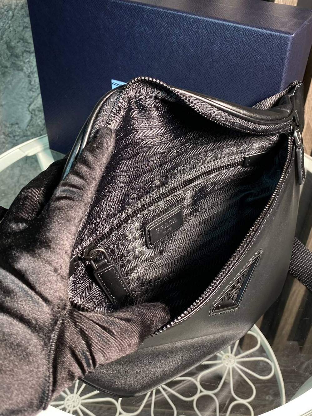 Сумка поясная Prada