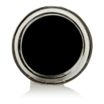 Черная анальная пробка Crystal Cote Probes