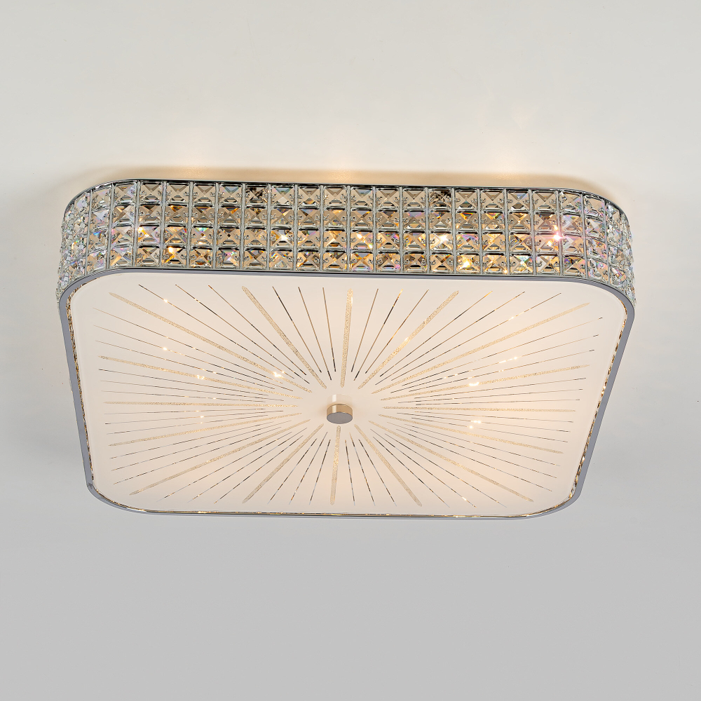 Citilux Портал CL324201 Люстра хрустальная Хром