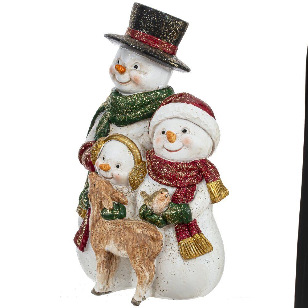 GAEM Фигурка декоративная "Снеговики", L12 W9 H16,5 см