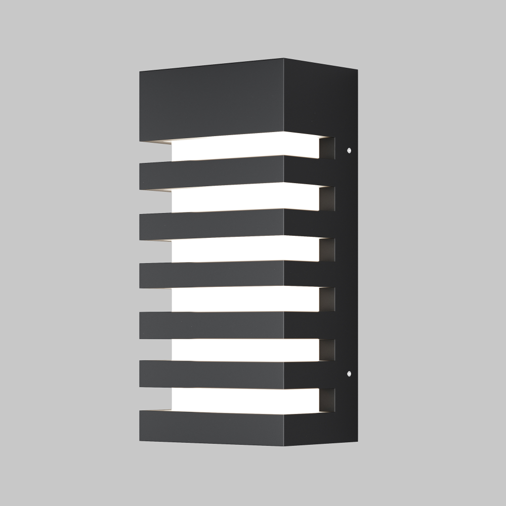 Уличный настенный светильник Outdoor O034WL-01B